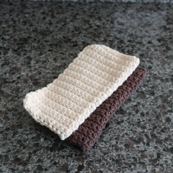 Multicolored Crochet Dish Drying Mats 100% Cotton Kitchen - Picture 11 of 16